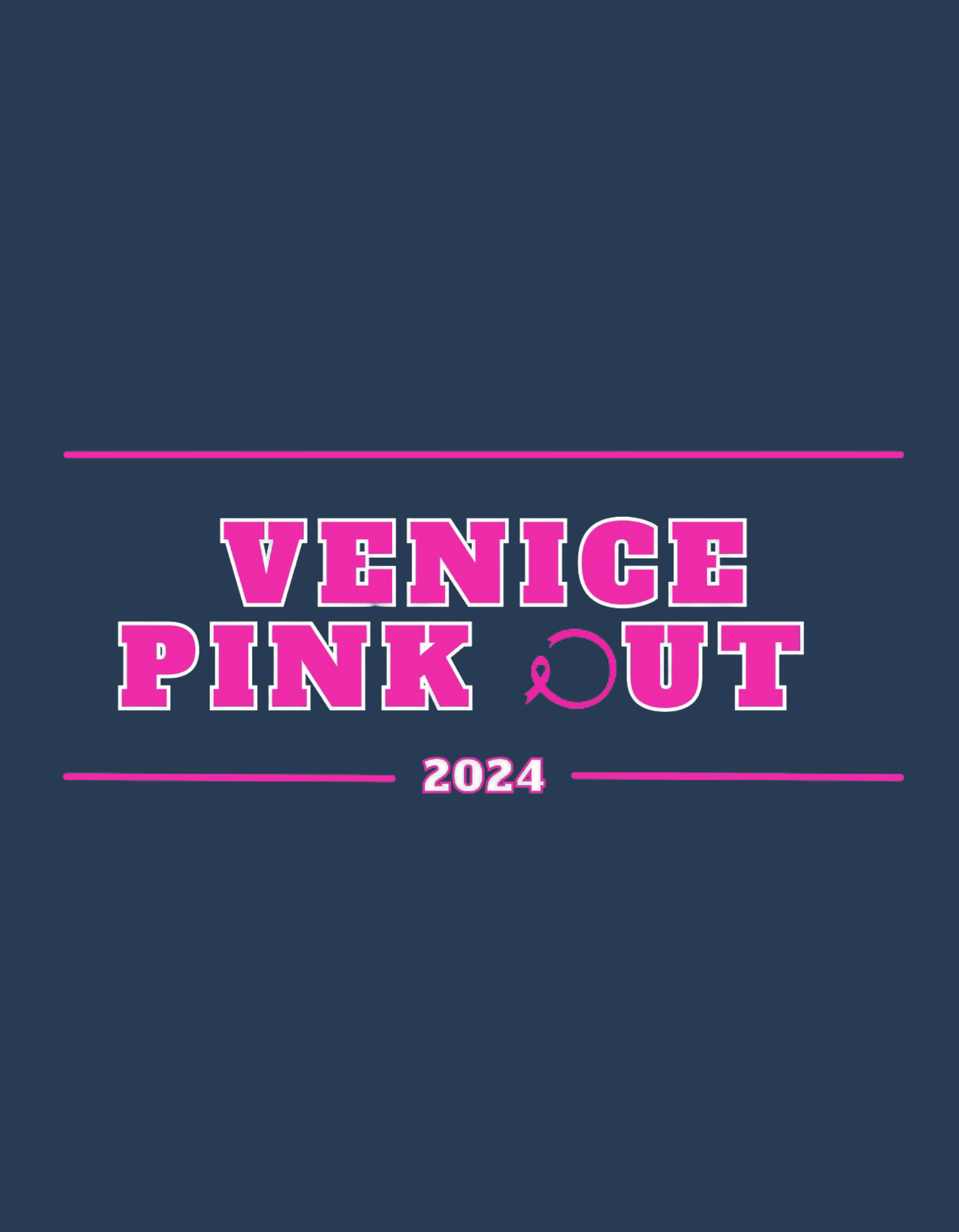 PINK OUT ADULT TEE PINK OR NAVY